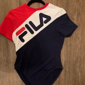 Fila bodysuit never worn